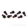 Black Oxide Screws with Nylon Patch and Washers